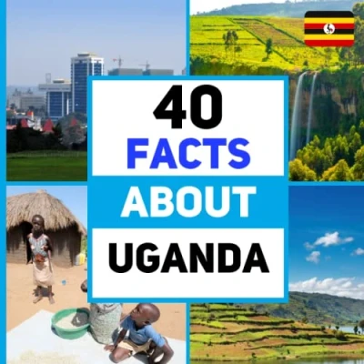 Abbildung von 40 Facts About Uganda: For Kids, Fun Uganda, Sports, Nature, Food, Culture, Continent &amp; More