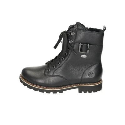 Abbildung von Remonte Schnürstiefelette, Damen, Größe: 38, Schwarz Schuhe