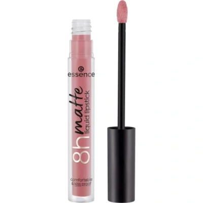 Abbildung von essence 8H Matte Liquid Lipstick 04 Rosy Nude