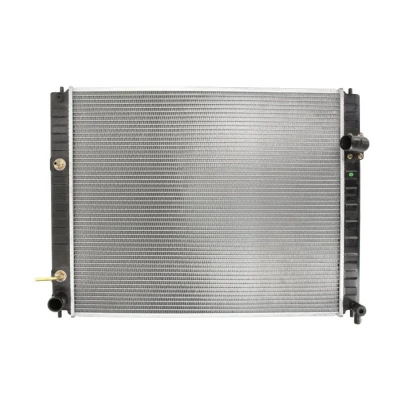 Abbildung von NRF 59147 Kühler, Motorkühlung Aluminium 636 528 26 Kühlrippen gelötet INFINITI: EX Schrägheck