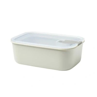 Abbildung von Mepal Frischhaltedose EasyClip Schüssel mit Deckel &amp; Klickverschluss Geeignet für Mikrowelle, Dampfgarer, Kühl und Gefrierschrank Luftdicht auslaufsicher 1000 ml Nordic white