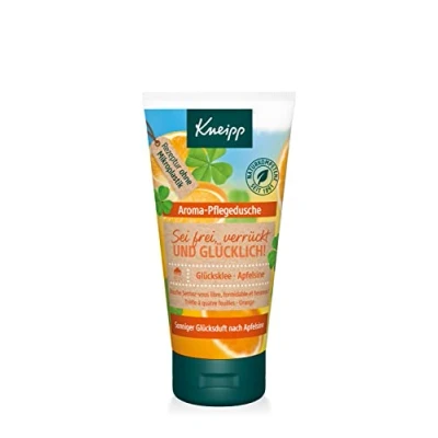 Abbildung von Kneipp Aroma Pflegedusche Sei frei, verrückt und glücklich! Reisegröße erfrischendes Duschgel mit sonnigem Duft nach Apfelsine ohne Mikroplastik 50ml