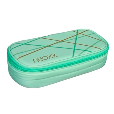 Abbildung von neoxx Schreibgeräteetui Schlamperbox, Jump, Mint To Be, teilweise aus recyceltem Material