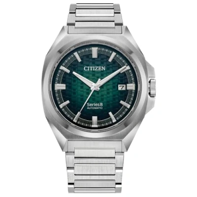 Abbildung von Citizen NB6050 51W Herrenarmbanduhr Automatik Series 8 Grün