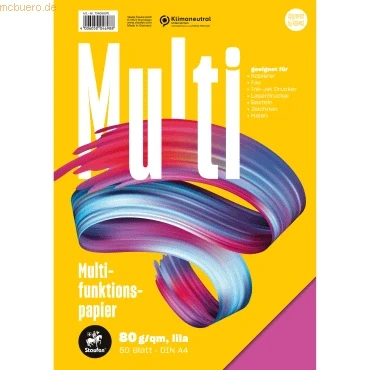Abbildung von Staufen Multifunktionspapier A4 80g/qm VE=50 Blatt lila