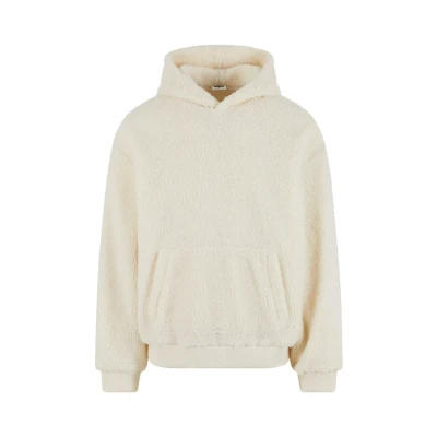 Abbildung von Urban Classics Teddy Kapuzenpullover, Herren, Größe: 3XL, Whitesand