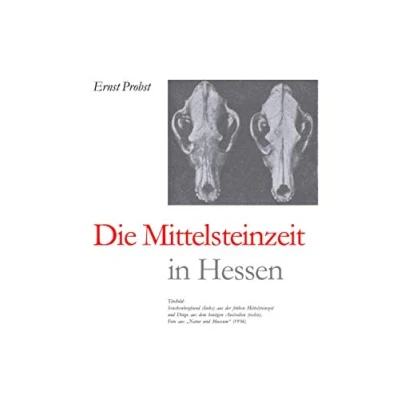 Abbildung von die Mittelsteinzeit in Hessen (Bücher von Ernst Probst über Steinzeit)