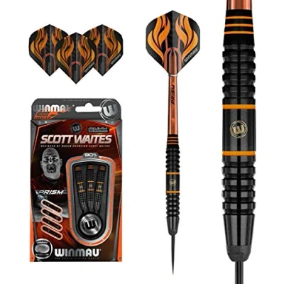 Abbildung von Winmau Dartpfeil Scott Waites Steel /Softdart Conversion Set 1215 20 g