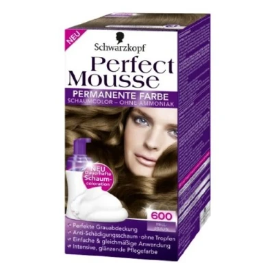 Abbildung von Schwarzkopf Perfect Mousse 600 Hellbraun