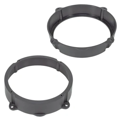 Abbildung von tomzz Audio 2802 000 Lautsprecherringe Adapter Halterungen kompatibel mit Alfa Romeo FIAT Lancia 147 159 Y Croma Idea Diverse Einbauorte für 165mm DIN Lautsprecher