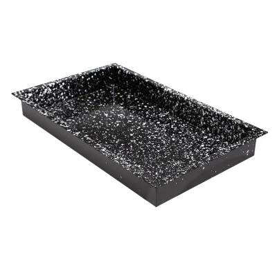 Abbildung von HENDI GN Behälter emailliert 530 x 325 60 mm 1/1 Blech für Konvektomat bis 300 C