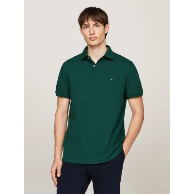 Abbildung von Tommy Hilfiger CORE 1985 Regular Poloshirt, Herren, Größe: XS, Ornamental green