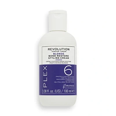Abbildung von Revolution Haircare Blonde PLEX 6 BOND Restore Styling Cream Styling, Größe: 100 ml,