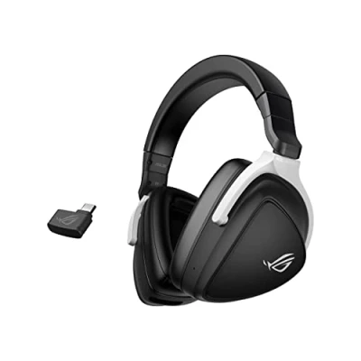 Abbildung von ASUS ROG Delta S Wireless Gaming Headset (2,4 GHz und Bluetooth Konnektivität, 50 mm Essence Treibern, AI Beamforming Mikrofone, Noise Cancelation, kompatibel mit PCs, Macs, PlayStation® 5, Nintendo Switch)