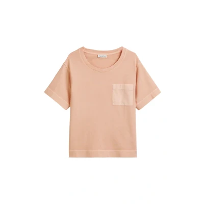 Abbildung von Marc O&#039;Polo Loose MIT Aufgesetzter Tasche Tshirt basic, Damen, Größe: XS, Mellow peach