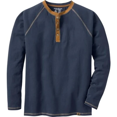Abbildung von Legendary Whitetails Recluse Henley, Herrengröße, Anthrazit, Größe L (UK)