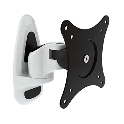 Abbildung von HFTEK Monitor TV Wand Halterung Halter Wandhalterung für Bildschirme von 15 bis 27 Zoll mit VESA 75/100 HF17S