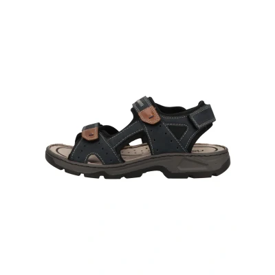 Abbildung von Rieker Trekkingsandale, Herren, Größe: 45, Pazifik/amaretto/schwarz Schuhe