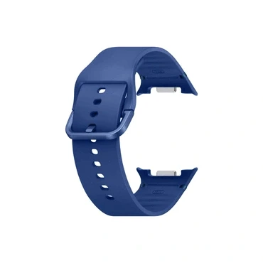 Abbildung von Original Watch8 Sportarmband für das Galaxy Watch 8 M/L Navy Armband Silikon Samsung Sport Band Dunkelblau