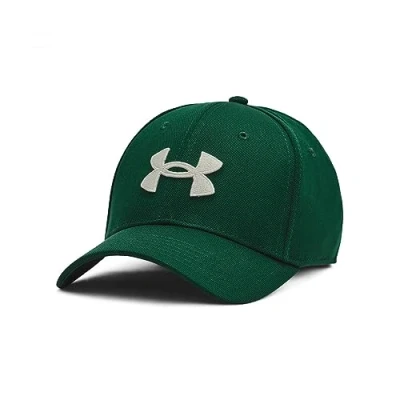Abbildung von Under Armour Herren Blitzing Cap Stretch Fit Hut, (322) Greenwood/Olive Tint, M/L