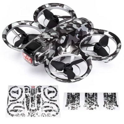 Abbildung von WRAPGRADE Skin Kompatibel mit DJI NEO (GRAYISH CAMO)