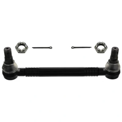 Abbildung von febi BILSTEIN 46043 Lenkstange Vorderachse, vom Lenkgetriebe zum 1. Lenkzwischenhebel mit Kronenmutter Plus