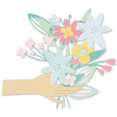 Abbildung von Sizzix Thinlits Die Set 12PK Pass The Bouquet von Olivia Rose 665895 Kapitel 2 2022, multicolor, One Size