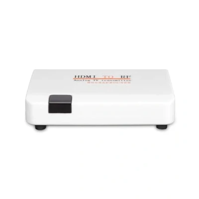 Abbildung von HDMI zu Rf Koaxial Konverter Adapter analogem Signal mit Fernbedienung Unterstützung 480I/480P/576I/576P/720P/720I/1080I/1080P(EU)