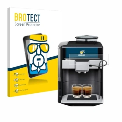 Abbildung von BROTECT Schutzglas für Siemens EQ.6 plus s700 Schutzfolie Panzer Folie Glas [Extrem Kratzfest 9H, Anti Fingerprint, Ultra Transparent]