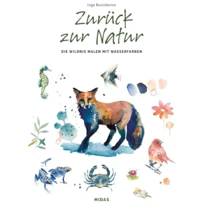 Abbildung von Zurück zur Natur: Die Wildnis malen mit Wasserfarben