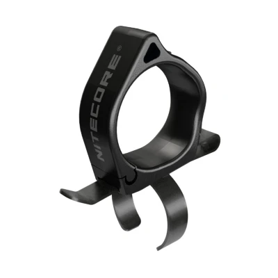 Abbildung von Nitecore NTR10 der Tactical Clip on Ring für die Nitcore CI7, New P12, P12R, P22R und i4000R, Schwarz