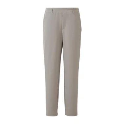 Abbildung von QS MIT Elastischem BUND Stoffhose, Damen, Größe: 34x30, Taubengrau