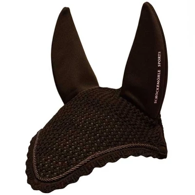 Abbildung von Schockemöhle Fliegenhaube Air Silent Chocolate Warmblut Agradi.deVerkauft von Agradi