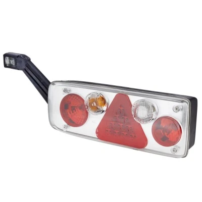 Abbildung von HELLA 2VP 340 940 111 Heckleuchte links glasklar schwarz mit Glühlampen