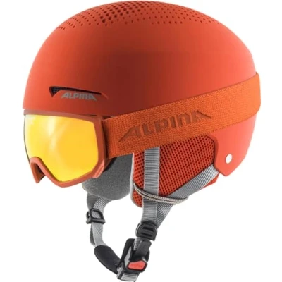 Abbildung von Alpina Zupo Set (+Scarabeo Jr.) Skihelm Kinder