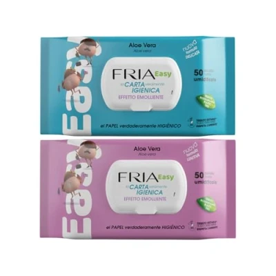 Abbildung von Fria Easy Papel Higiénico Húmedo 2 Fragrancias 50