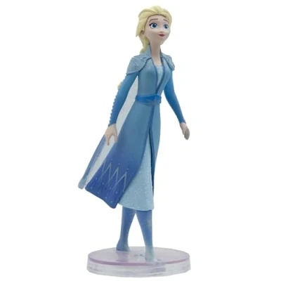Abbildung von Bullyland 13511 Spielfigur Prinzessin Elsa von Arendelle aus Walt Disney Die Eiskönigin, ca. 10 cm, detailgetreu, ideal als kleines Geschenk für Kinder ab 3 Jahren