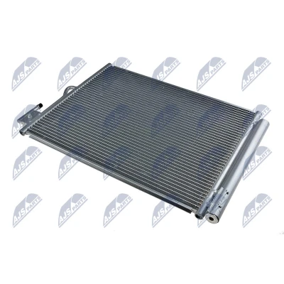 Abbildung von NTY CCS PL 035 Klimakondensator mit Trockner Aluminium OPEL: Meriva B