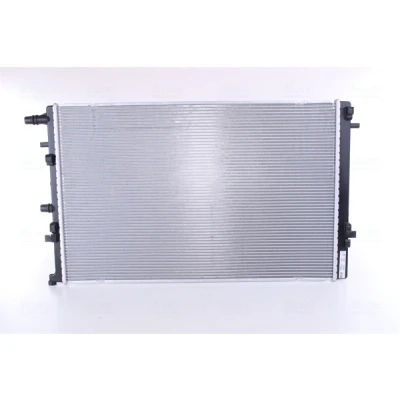 Abbildung von NISSENS 606762 Kühler, Motorkühlung Aluminium 674 453 16 Kühlrippen gelötet RENAULT: Kangoo II Express, Talisman Limousine, Megane 4 Schrägheck