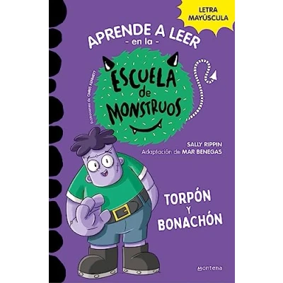 Abbildung von Aprender a leer En la Escuela de Monstruos 9 Torpón y bonachón: letra MAYÚSCULA (libros para niños partir 5 años) (Montena, Band 9)