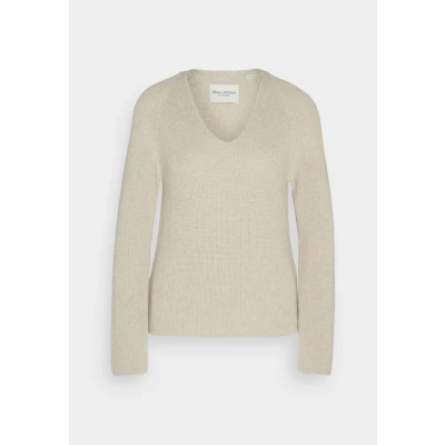 Abbildung von Marc O&#039;Polo Strickpullover, Damen, Größe: Small, Sandy melange