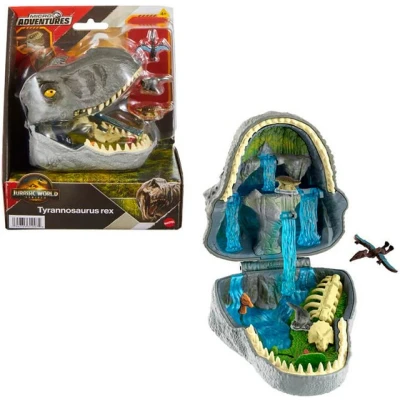 Abbildung von Mattel® Spielfigur Jurassic World, Micro Compact T Rex