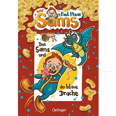 Abbildung von Das Sams 10. und der blaue Drache: Lustiges Kinderbuch von Bestseller Autor Paul Maar für Kinder ab 7 Jahren