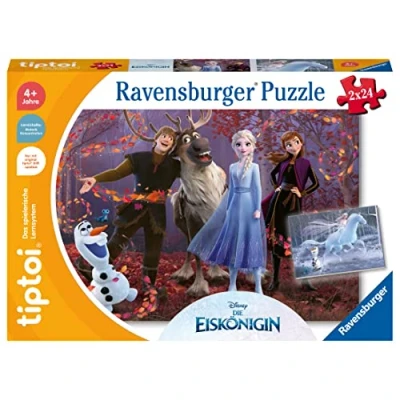 Abbildung von Ravensburger Tiptoi FÜR Kleine Entdecker Disney DIE EIS Puzzle für Kinder, Größe: One Size, Mehrfarbig