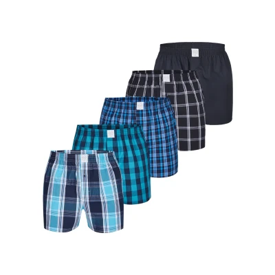 Abbildung von MG 1 5PACK Classics Boxershorts, Herren, Größe: XL, Multicoloured