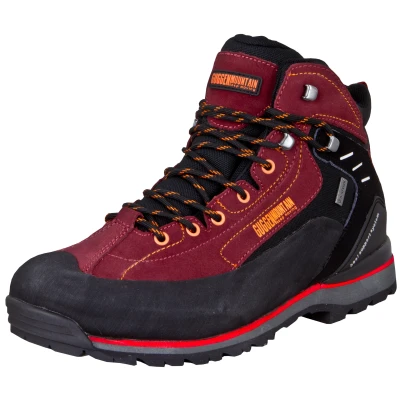 Abbildung von Guggen Mountain Hikingschuh, Größe: 38, Red, black Schuhe