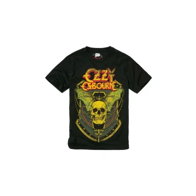 Abbildung von Brandit OZZY Skull Tshirt print, Herren, Größe: 5XL, Black