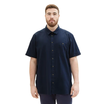 Abbildung von TOM Tailor Hemd, Herren, Größe: 4XL, Sky captain blue