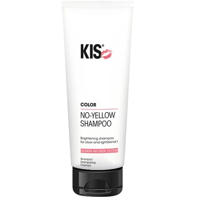 Abbildung von KIS de No Yellow Shampoo is een intensieve violetshampoo waarmee je na het blonderen of lichterkleuren laatste restjes geel neutraliseert. Ook