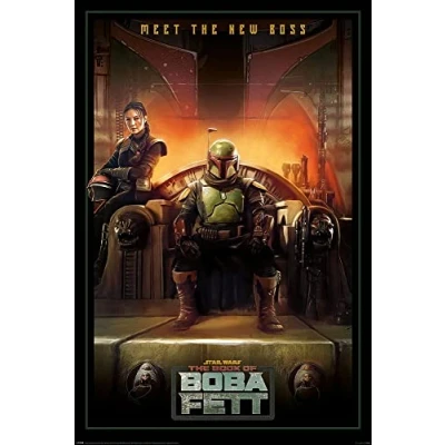 Abbildung von Star Wars The Book of Boba Fett Maxi Poster Plakat 61 x 91,5 cm Hochformat